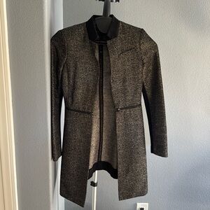 BCBGMAXAZRIA Arelia shimmery coat